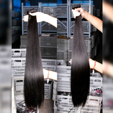 China Oem Classic Double Drawn Weft Sangita Super Star Organic Bone Straight Human Hair Extensions